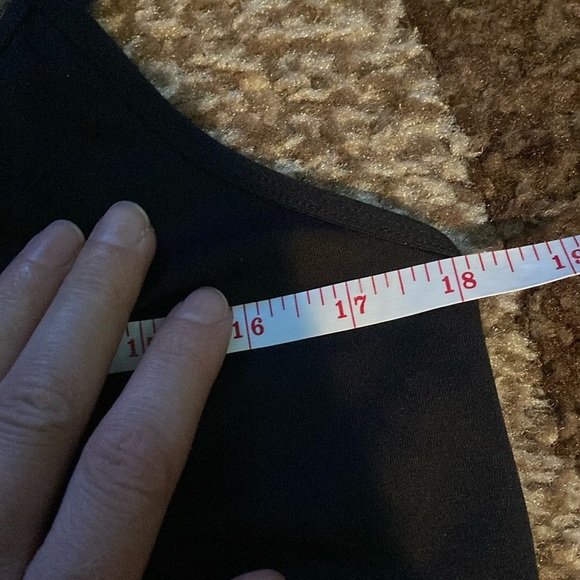 Thyme Maternity Black Fitted Camisole Top - Picture 7 of 8